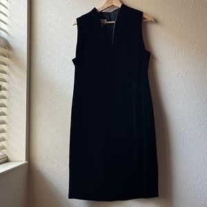 JONES NEW YORK, Size 12, Velvet Black Dress